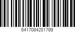 Código de barras (EAN, GTIN, SKU, ISBN): '6417084201799'