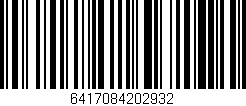 Código de barras (EAN, GTIN, SKU, ISBN): '6417084202932'