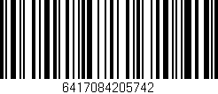 Código de barras (EAN, GTIN, SKU, ISBN): '6417084205742'