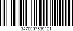 Código de barras (EAN, GTIN, SKU, ISBN): '6470887569121'