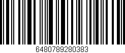 Código de barras (EAN, GTIN, SKU, ISBN): '6480789280383'