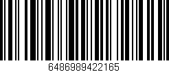 Código de barras (EAN, GTIN, SKU, ISBN): '6486989422165'