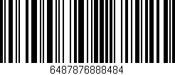 Código de barras (EAN, GTIN, SKU, ISBN): '6487876888484'