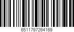 Código de barras (EAN, GTIN, SKU, ISBN): '6511797284169'