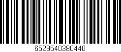 Código de barras (EAN, GTIN, SKU, ISBN): '6529540380440'