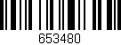 Código de barras (EAN, GTIN, SKU, ISBN): '653480'