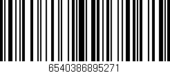 Código de barras (EAN, GTIN, SKU, ISBN): '6540386895271'