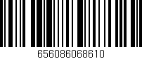 Código de barras (EAN, GTIN, SKU, ISBN): '656086068610'