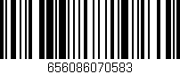 Código de barras (EAN, GTIN, SKU, ISBN): '656086070583'