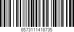 Código de barras (EAN, GTIN, SKU, ISBN): '6573111418735'