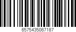 Código de barras (EAN, GTIN, SKU, ISBN): '6575435067187'