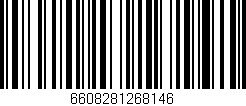 Código de barras (EAN, GTIN, SKU, ISBN): '6608281268146'