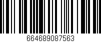 Código de barras (EAN, GTIN, SKU, ISBN): '664689087563'