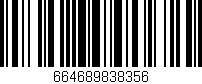 Código de barras (EAN, GTIN, SKU, ISBN): '664689838356'