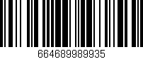 Código de barras (EAN, GTIN, SKU, ISBN): '664689989935'