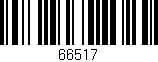 Código de barras (EAN, GTIN, SKU, ISBN): '66517'