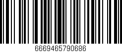 Código de barras (EAN, GTIN, SKU, ISBN): '6669465790686'