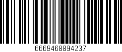 Código de barras (EAN, GTIN, SKU, ISBN): '6669468894237'