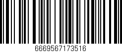 Código de barras (EAN, GTIN, SKU, ISBN): '6669567173516'