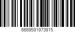 Código de barras (EAN, GTIN, SKU, ISBN): '6669591973915'