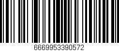 Código de barras (EAN, GTIN, SKU, ISBN): '6669953390572'