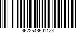 Código de barras (EAN, GTIN, SKU, ISBN): '6673546591123'