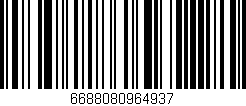 Código de barras (EAN, GTIN, SKU, ISBN): '6688080964937'