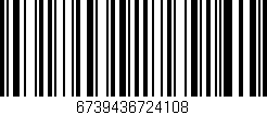 Código de barras (EAN, GTIN, SKU, ISBN): '6739436724108'