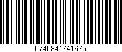 Código de barras (EAN, GTIN, SKU, ISBN): '6746841741675'