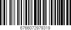 Código de barras (EAN, GTIN, SKU, ISBN): '6766072979319'