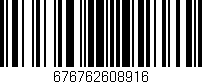 Código de barras (EAN, GTIN, SKU, ISBN): '676762608916'