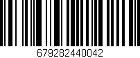 Código de barras (EAN, GTIN, SKU, ISBN): '679282440042'