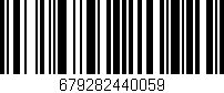 Código de barras (EAN, GTIN, SKU, ISBN): '679282440059'