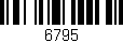 Código de barras (EAN, GTIN, SKU, ISBN): '6795'