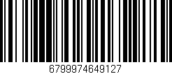 Código de barras (EAN, GTIN, SKU, ISBN): '6799974649127'