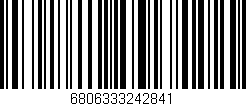 Código de barras (EAN, GTIN, SKU, ISBN): '6806333242841'