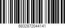 Código de barras (EAN, GTIN, SKU, ISBN): '6832872044141'