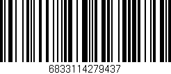 Código de barras (EAN, GTIN, SKU, ISBN): '6833114279437'