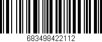 Código de barras (EAN, GTIN, SKU, ISBN): '683498422112'