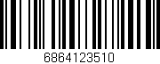 Código de barras (EAN, GTIN, SKU, ISBN): '6864123510'