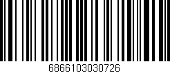 Código de barras (EAN, GTIN, SKU, ISBN): '6866103030726'