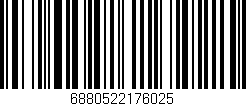Código de barras (EAN, GTIN, SKU, ISBN): '6880522176025'