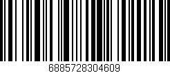 Código de barras (EAN, GTIN, SKU, ISBN): '6885728304609'