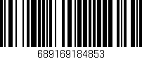 Código de barras (EAN, GTIN, SKU, ISBN): '689169184853'