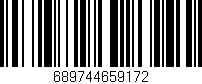 Código de barras (EAN, GTIN, SKU, ISBN): '689744659172'