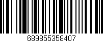 Código de barras (EAN, GTIN, SKU, ISBN): '689855358407'