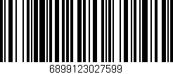 Código de barras (EAN, GTIN, SKU, ISBN): '6899123027599'