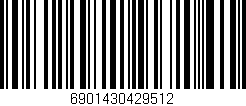 Código de barras (EAN, GTIN, SKU, ISBN): '6901430429512'