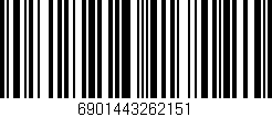 Código de barras (EAN, GTIN, SKU, ISBN): '6901443262151'