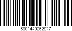 Código de barras (EAN, GTIN, SKU, ISBN): '6901443262977'